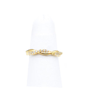 Flowing Stackable Ring