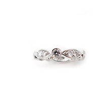 Marquise Shaped and Round Diamond Band